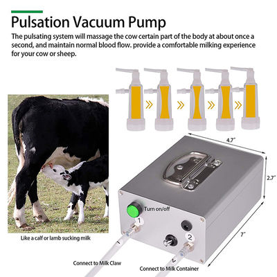 世帯自動停止装置牛家畜のための電気ヤギの搾乳器