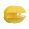HDPE材料INS502*Bの端は黄色い色の電気塀の絶縁体をこす
