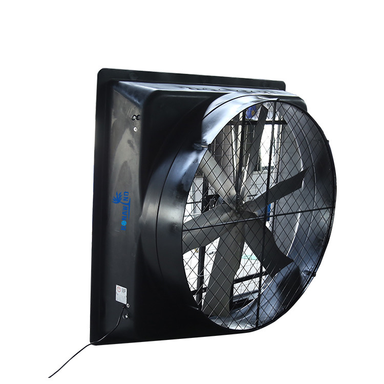IP55 Rated Industrial Exhaust Fan with 72 Inches Fan Blade Diameter and Pre installed Eye Bolts IP55 評価された産業用排気扇風機