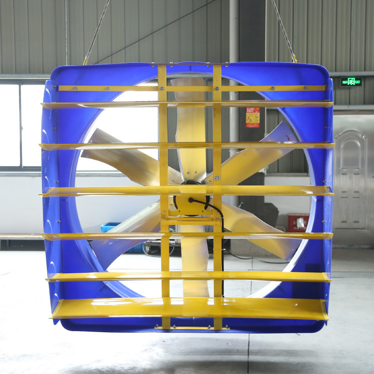 現代の家畜換気扇 2kW 6.2m/s 鳥類冷却のための風速