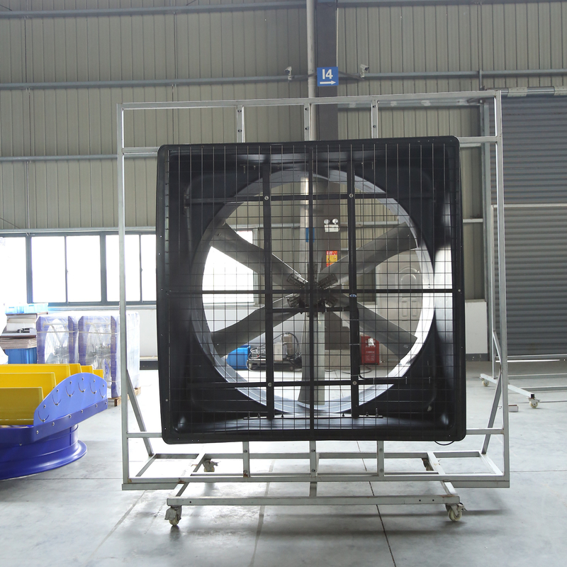 IP55 工業用排気ガス用 60m3/h の空気容量を持つ 2000W 72' の排気扇風機