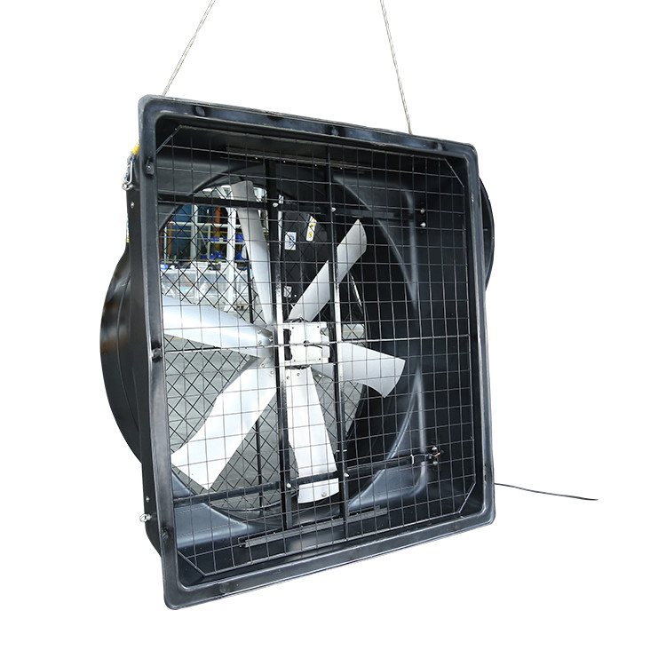 IP55 工業用排気ガス用 60m3/h の空気容量を持つ 2000W 72' の排気扇風機