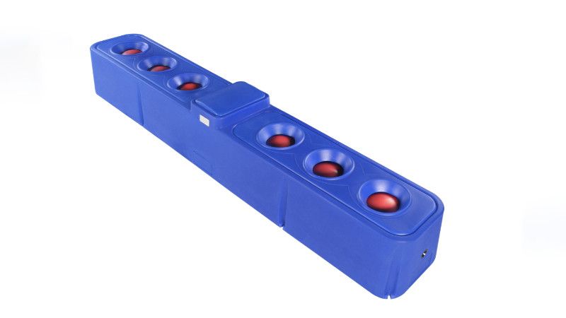 流量100~120L/minと容量300Lの自動流水器