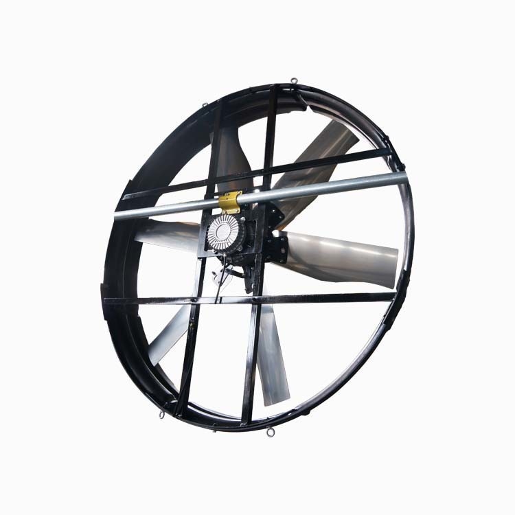 2000W 72 パネルファン IP55 保護レベルと 345r/min 産業排気ガス回転速度