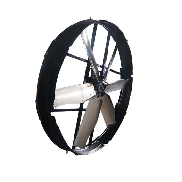 2000W 72 パネルファン IP55 保護レベルと 345r/min 産業排気ガス回転速度