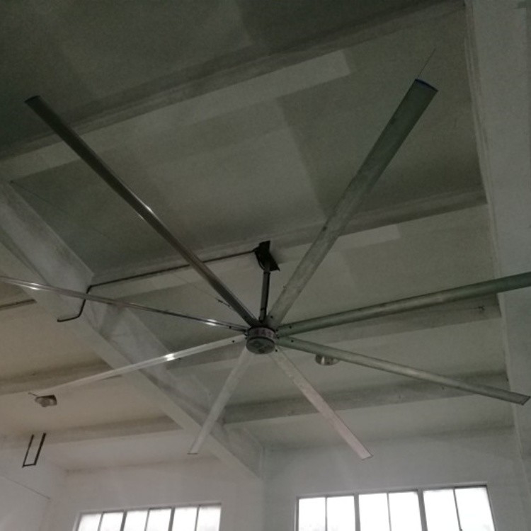 1400m2のカバーエリアと低騒音のための6pcs合金刃材料の産業天井扇風機