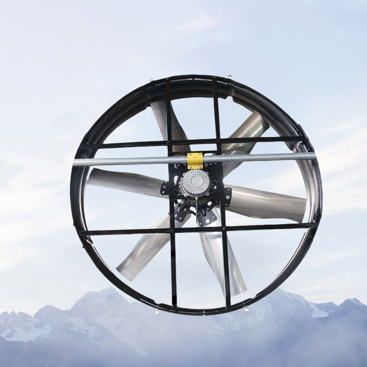 高効率の3Φ 380V 50Hz電源と60m3/hの優れた空気容量を持つ産業用パネルファン