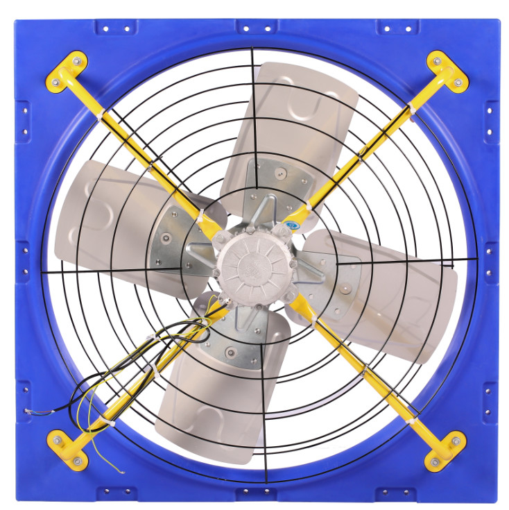 産業用省エネ 家畜用換気扇 410W 入力電力と1.1A電流