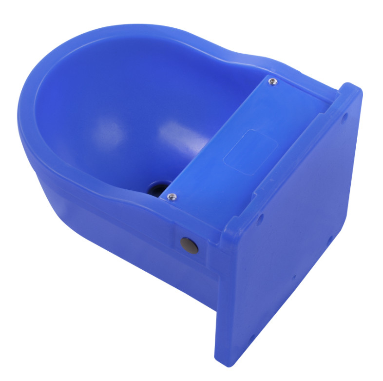 家畜用水鉢 2.5 ガロン容量 ブルーとカスタム PP プラスチック 牛 馬羊