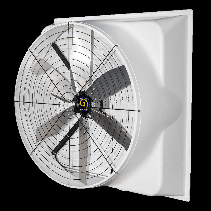 大型産業用排気扇風機 43700m3/h 空気流 380-480V 電圧 850w/1.2hp 電力