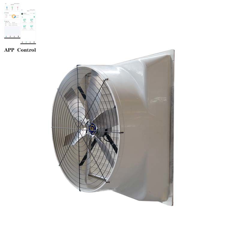 48インチ/1.2m 家畜換気扇風機 スクロールエアスピード 850w 入力電源 壁掛け用に設計された