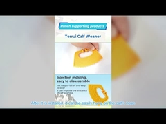 子牛Weanerの牛は引き離す用具、農場家畜の牛のような鼻クリップ、停止を搾り出す牛鼻のとげを脅かす