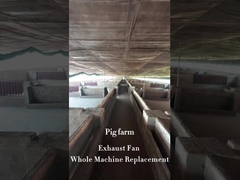 IP55 60mmパイプ設置用産業用消防排気扇風機