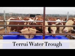 85L 青い重用水タンク 3/4 編み込みのホース