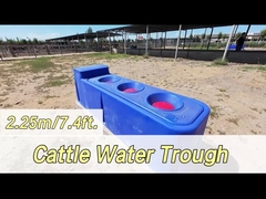 高容量牛の飲水槽 85L 重荷耐震ポリエチレン材料