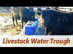 流量40L/min 最大の水効率のための青い牛の飲水槽