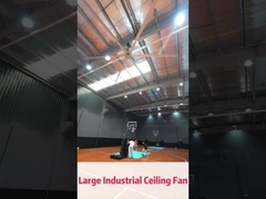 6pcs合金刃材 1400m2カバーエリアと低騒音のための産業天井扇風機