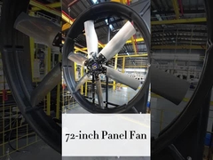 防火システム用の3相直駆動火煙排気扇